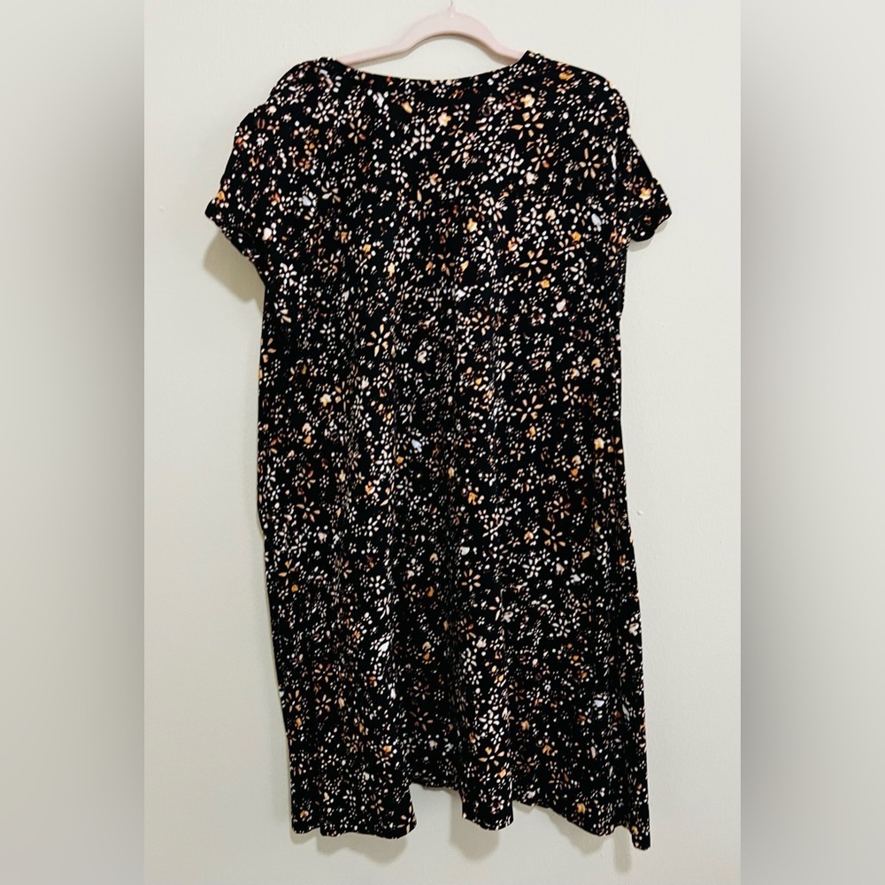 Dillards Westbound Cotton Crew Neck Short Sleeve Mini Dress 2X - Picture 5 of 6